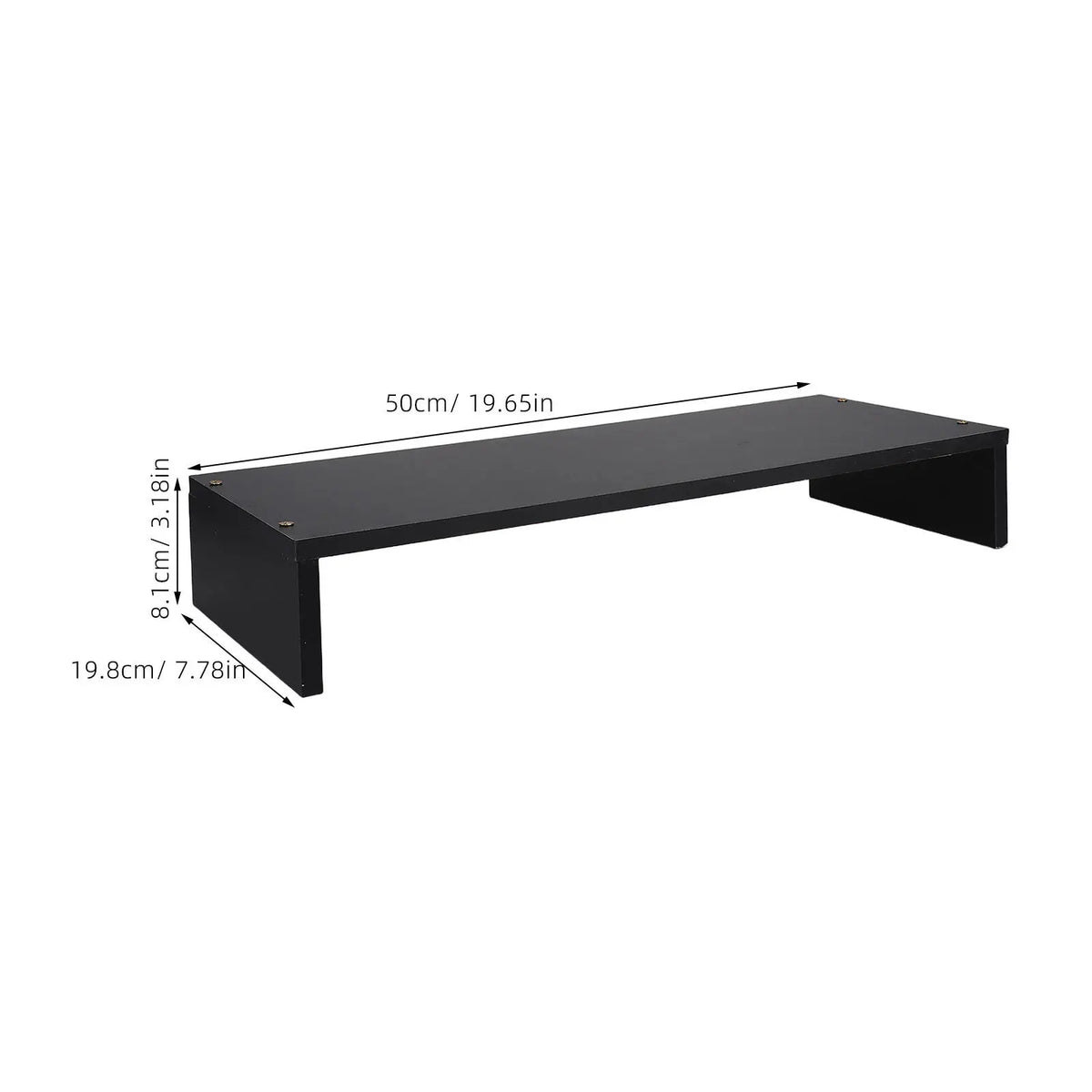 Cozya Fjell Anti-Slip Wood Riser with Organizer — Cozya Modern Desks & Workspace Accessories — view 4