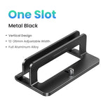 Cozya Vale Vertical Aluminium Laptop Dock — Cozya Modern Desks & Workspace Accessories