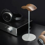 Cozya Tove Walnut and Aluminium Headphone Stand — Cozya Modern Desks & Workspace Accessories