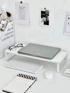 Cozya Wren Open-Frame Monitor Riser — Cozya Modern Desks & Workspace Accessories — view 2
